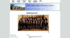 Desktop Screenshot of phdm.org