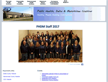 Tablet Screenshot of phdm.org